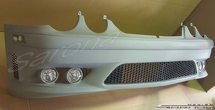 Custom Mercedes CLK  Coupe & Convertible Front Bumper (1998 - 2002) - $590.00 (Part #MB-059-FB)